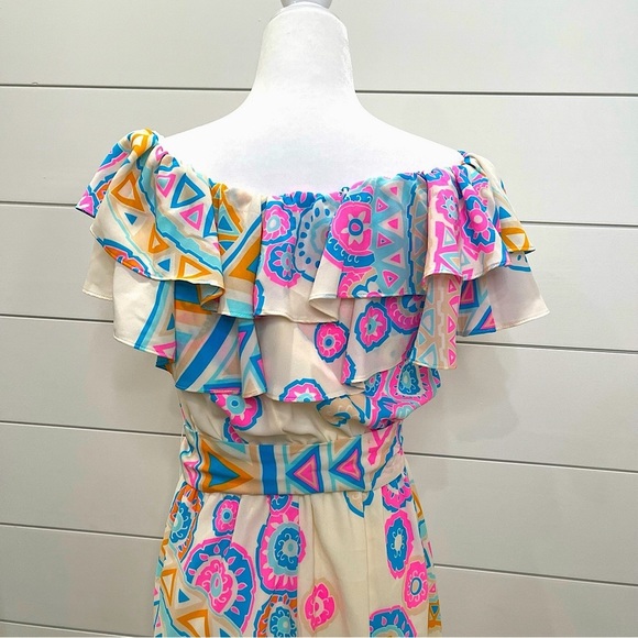 Julie Brown Bobbie Dress Off Shoulder - Picture 4 of 8